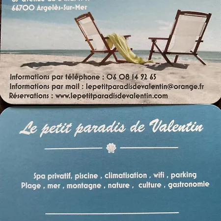 Appartement Le Petit Paradis De Valentin *